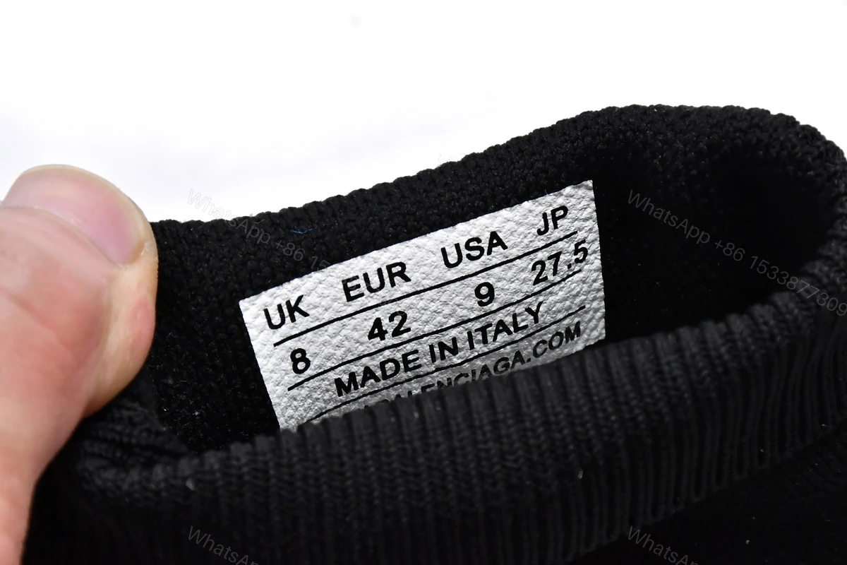 View 9 of Balenciaga Speed Black(red word)