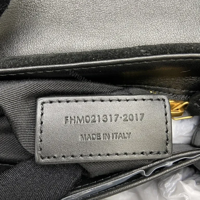 View 8 of Velvet Gold-YSL Crossbody: Structured Luxury Bag