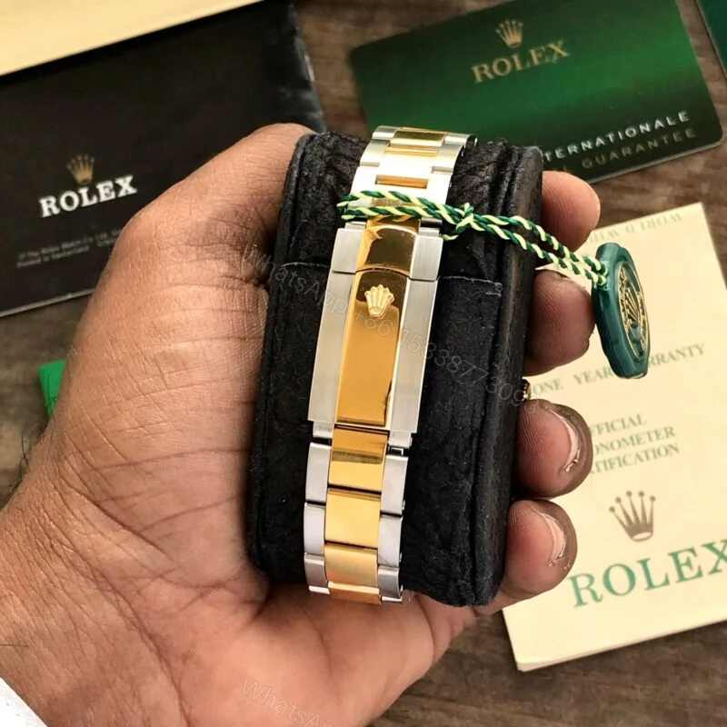 View 3 of Rolex Submariner Gold & Silver 40mm Automatic