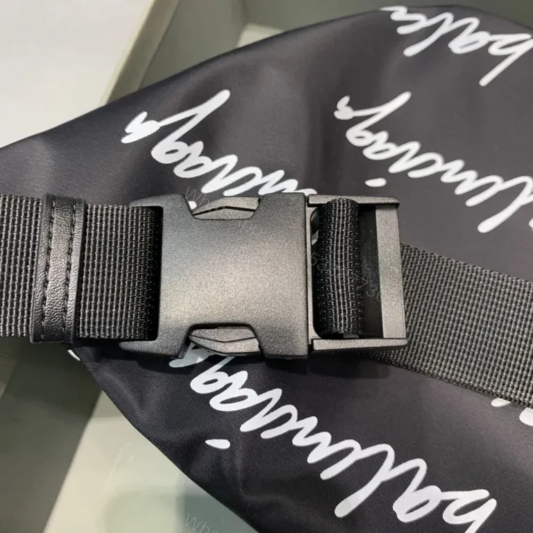 View 6 of Logo Print Belt Bag: Luxe Hands-Free Streetwear Accessory