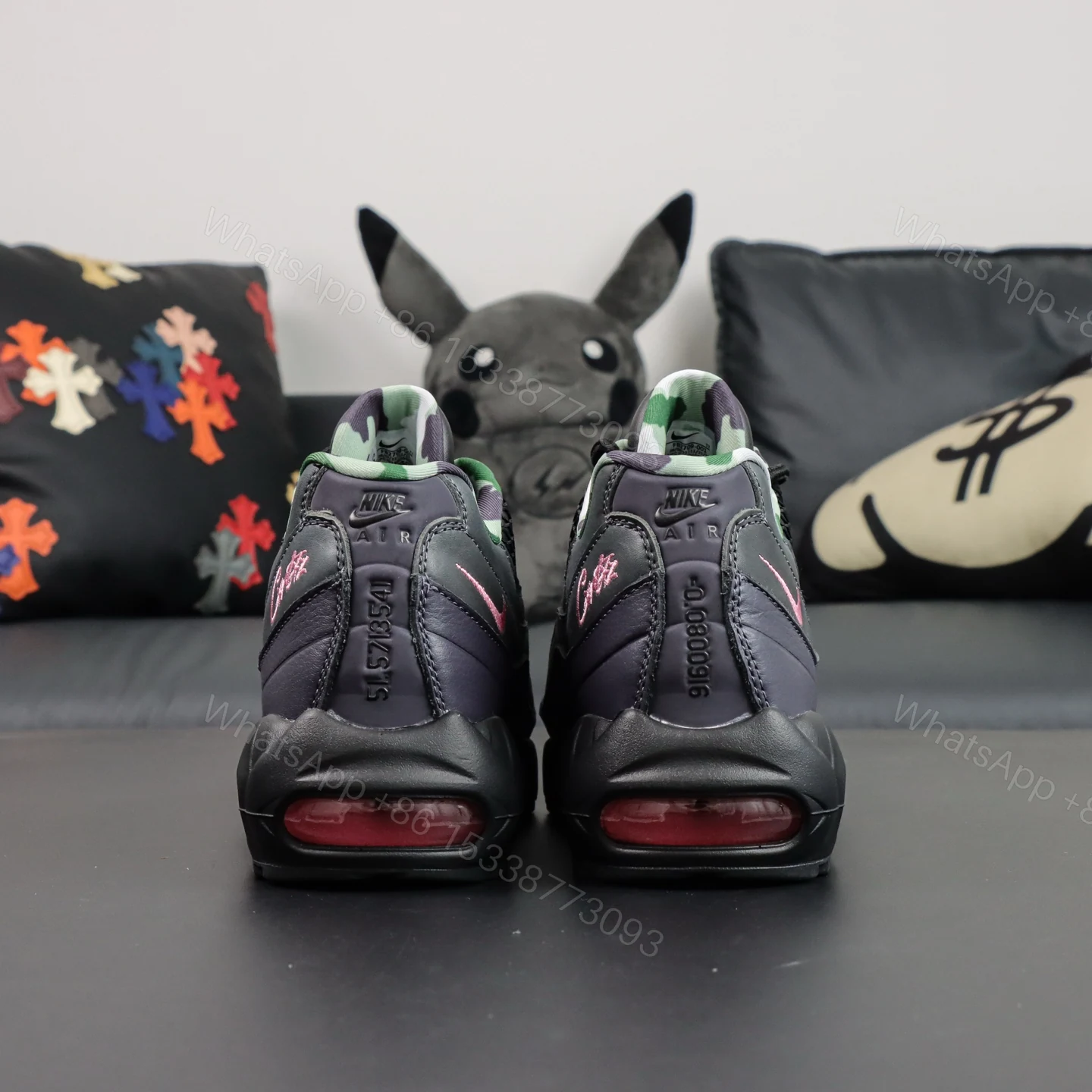 View 6 of Corteiz x Nike Air Max 95 Pink Beam Reps