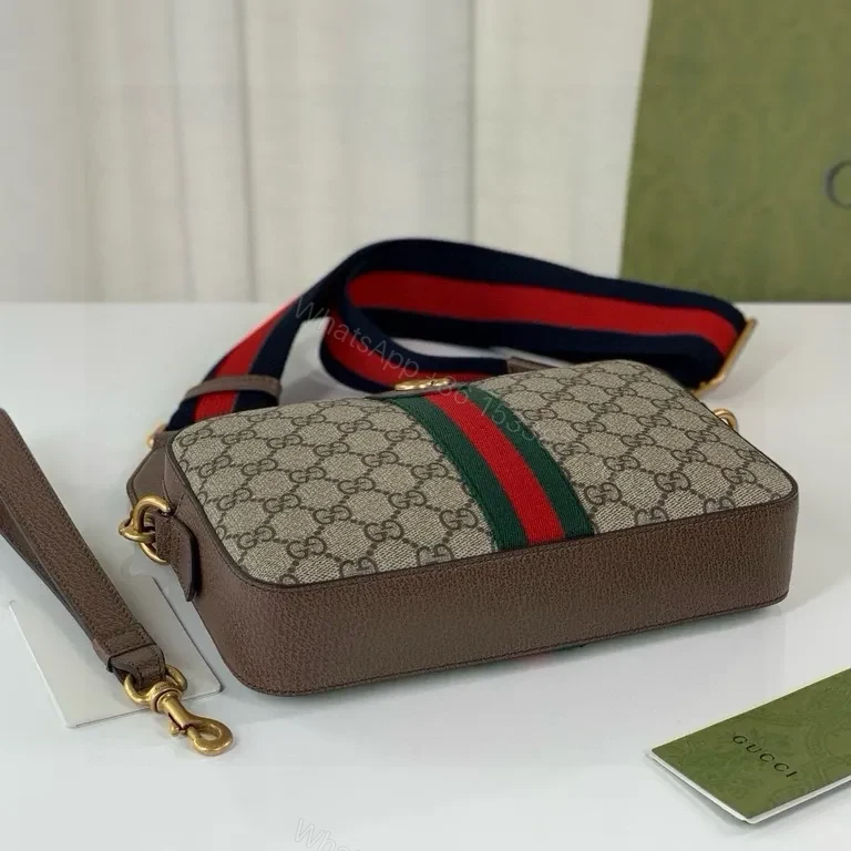 View 7 of G GG Supreme Crossbody: Web Stripe, Luxury Everyday Carry