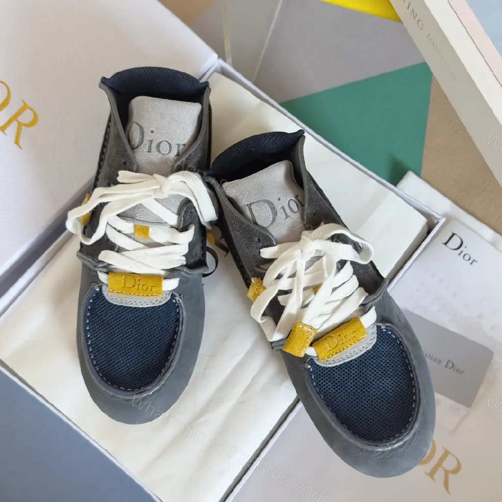 View 2 of Bold Savoir-Faire High-Top Sneakers: Street Luxe Comfort