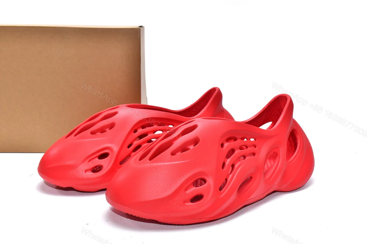 adidas Yeezy Foam Runner Vermillion GW3355 — view 2