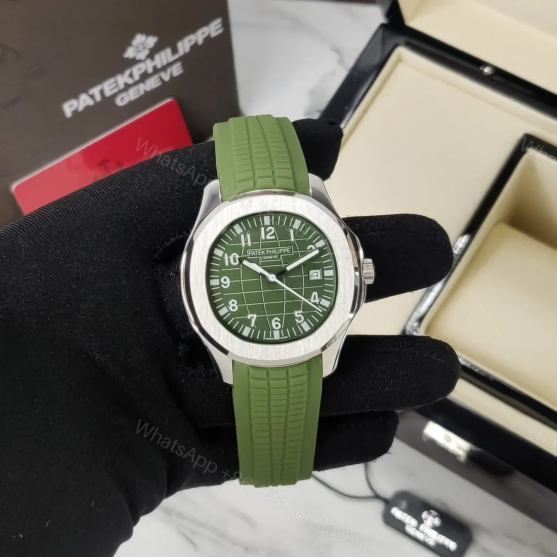 Patek Philippe Green Men’s Watch — view 1
