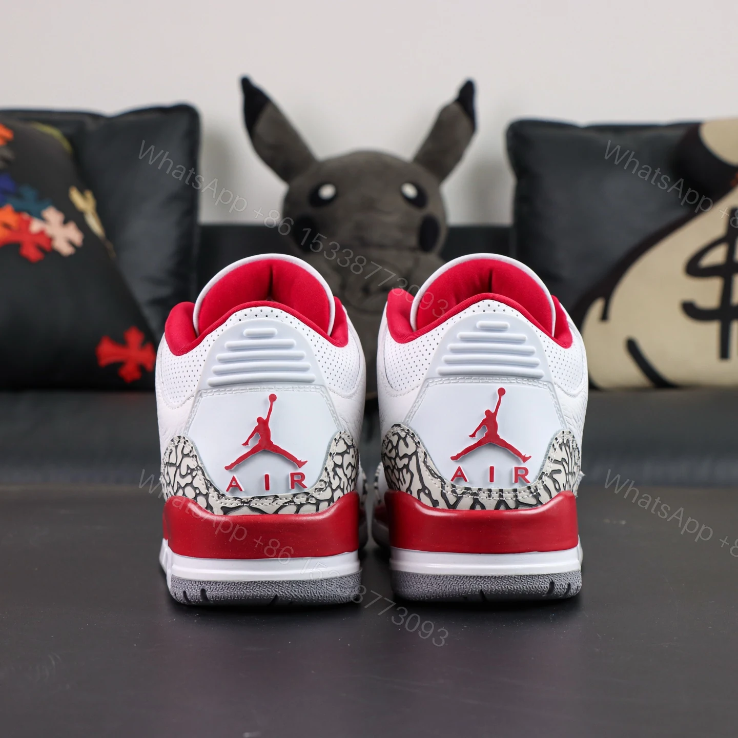 View 6 of Jordan 3 Retro Cardinal Red