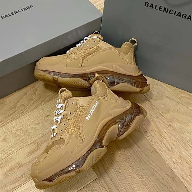 View 3 of BALENCIAGA MEN’S TRIPLE S SNEAKER CLEAR SOLE – BB184