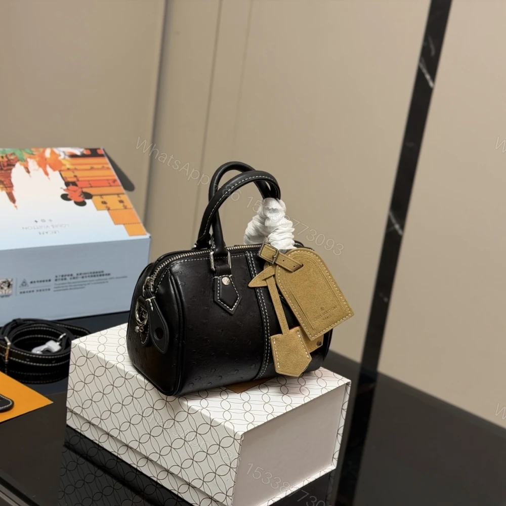 View 2 of Louis Vuitton Speedy 18 Bandoulière Black 18Cm