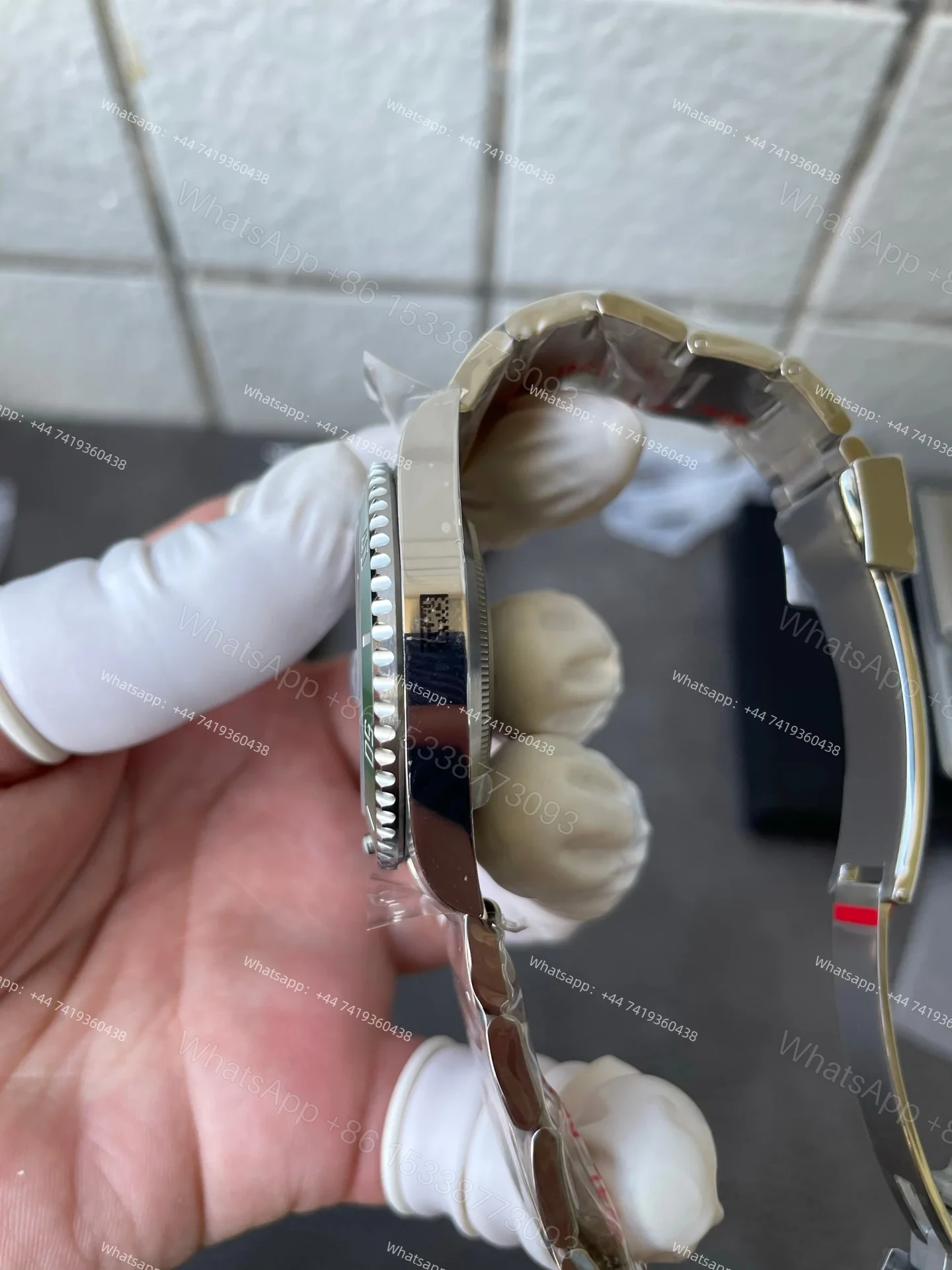 View 9 of Rolex Super Clone Watches 1:1 Starbucks Submariner M126610LV 3235 Movement