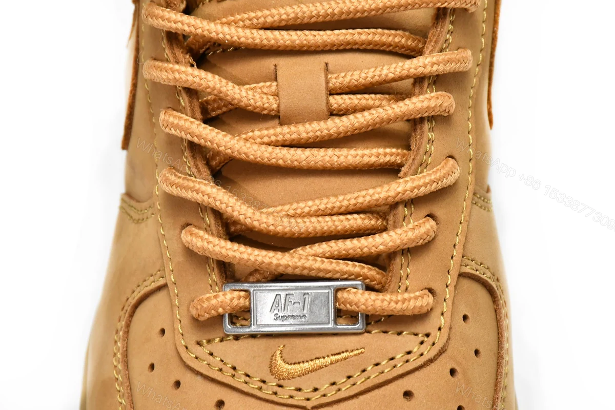 View 6 of Supreme x Nike Air Force 1 Low Flax DN1555-200
