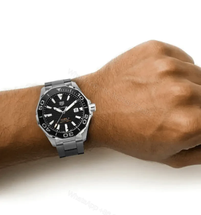 View 13 of Tag Heuer Aquaracer CALIBRE 5 Replica 43MM CERAMIC BEZEL MENS WATCH