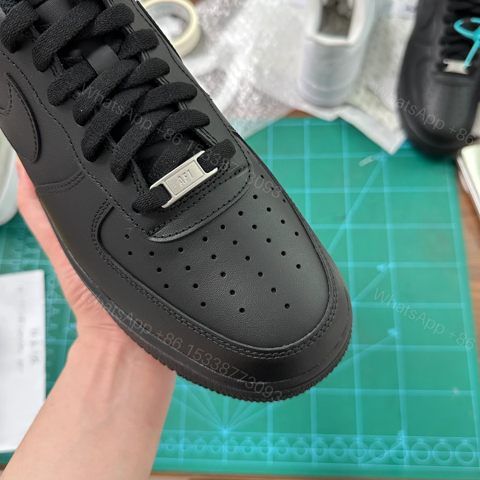 View 5 of Nike Air Force 1 Low '07 Black