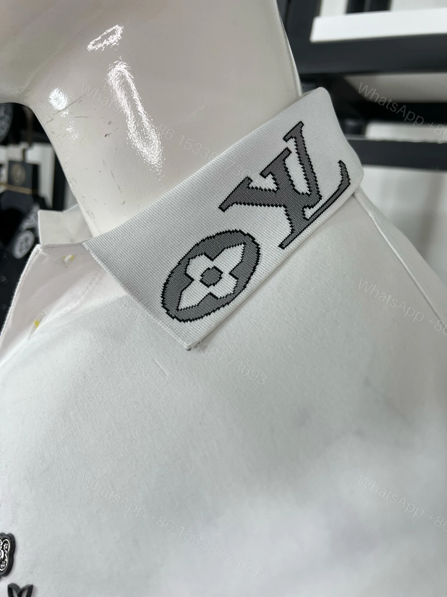 View 2 of FIRST COPY LOUIS VUITTON LYCRA POLO TSHIRTS