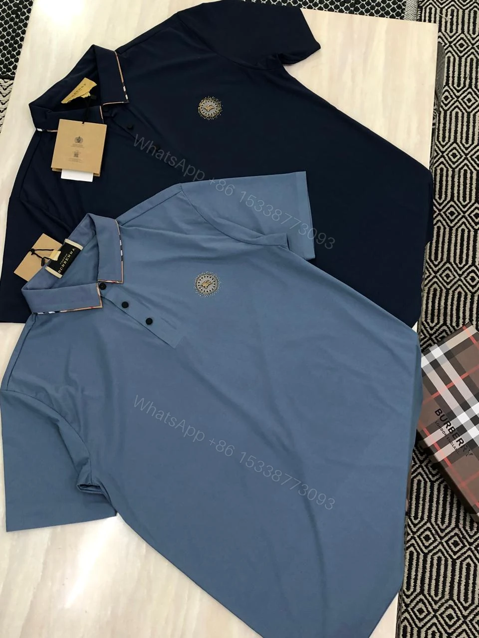 View 4 of FIRST COPY BURBERRY VERY EXCLUSIVE POLOS T-SHIRT