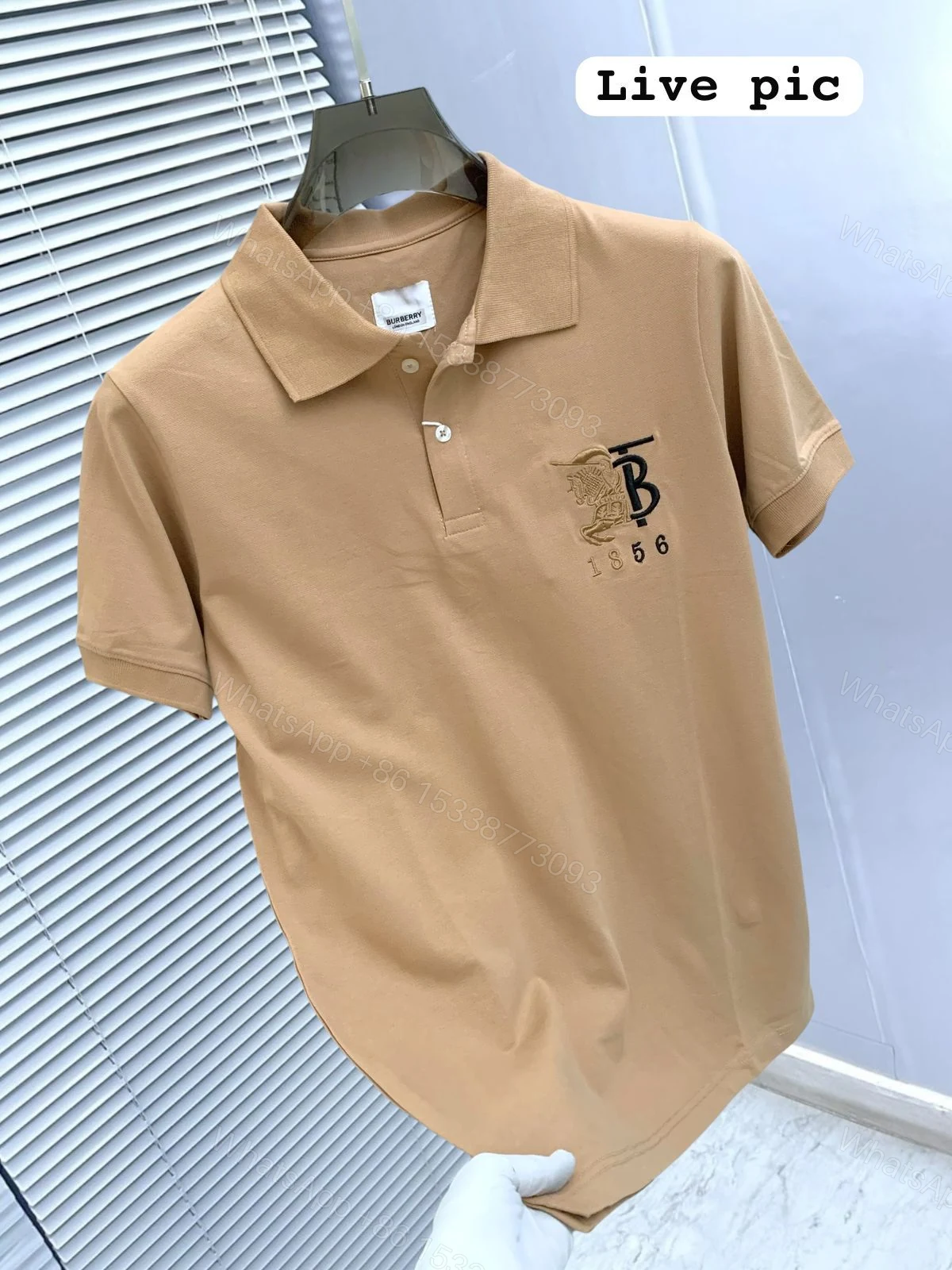 View 8 of First Copy Burberry Exclusive Polo Tee