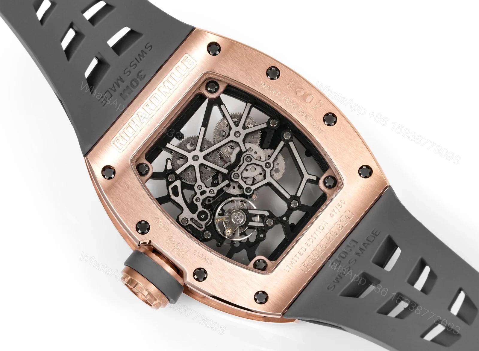 View 8 of Richard Mille RM61-01 Yohan Blake Ultimate Edition RMUL2 Quartz Carbon TPT Watch