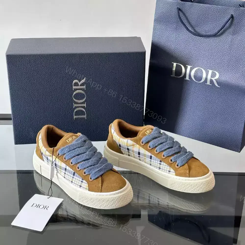 View 2 of DIOR B33 SPIN SNEAKERS IN BROWN – CD219