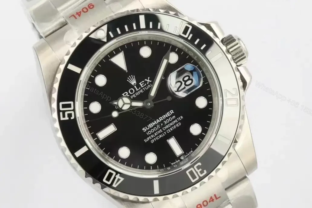 View 2 of Rolex Submariner Date 41 Stainless Steel Black Cerachrom 126610LN-0001