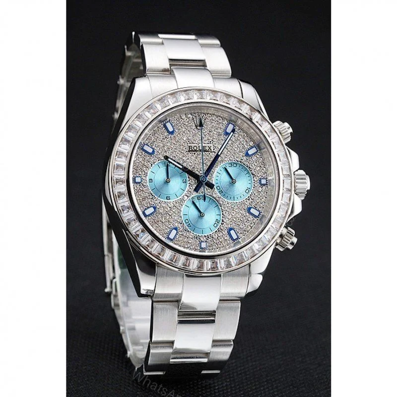 View 3 of Replica Rolex Daytona Silver Dial 1454251