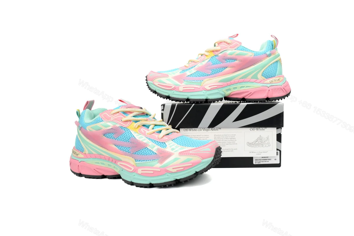 OFF-WHITE Out Of Blue Pink Bl OIIA295F24 FAB00 10002 — view 2