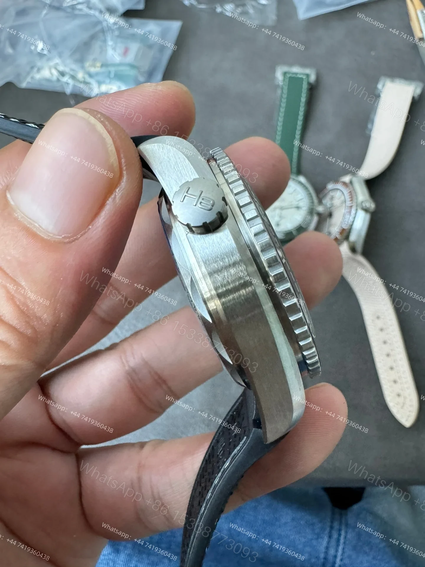 View 8 of Omega Super Clone Seamaster Planet Ocean 600M 43.5MM 215.32.44.21.01.002