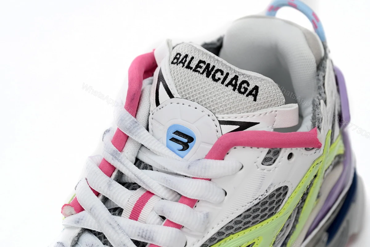 View 6 of Balenciaga Runner White Yellow Purple 677402 W3RH5 0308