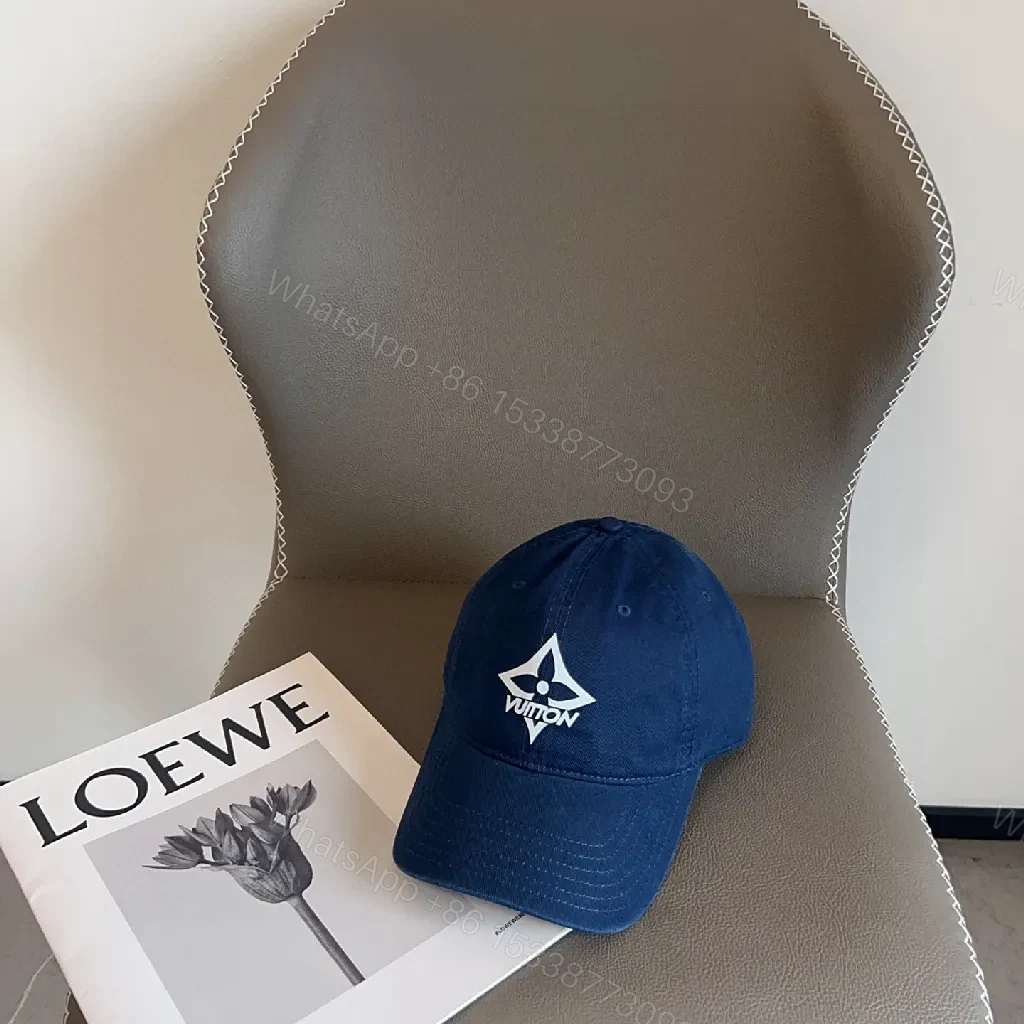 View 7 of Dark Navy Cotton Cap, Subtle Luxury, Everyday Confidence, Cap