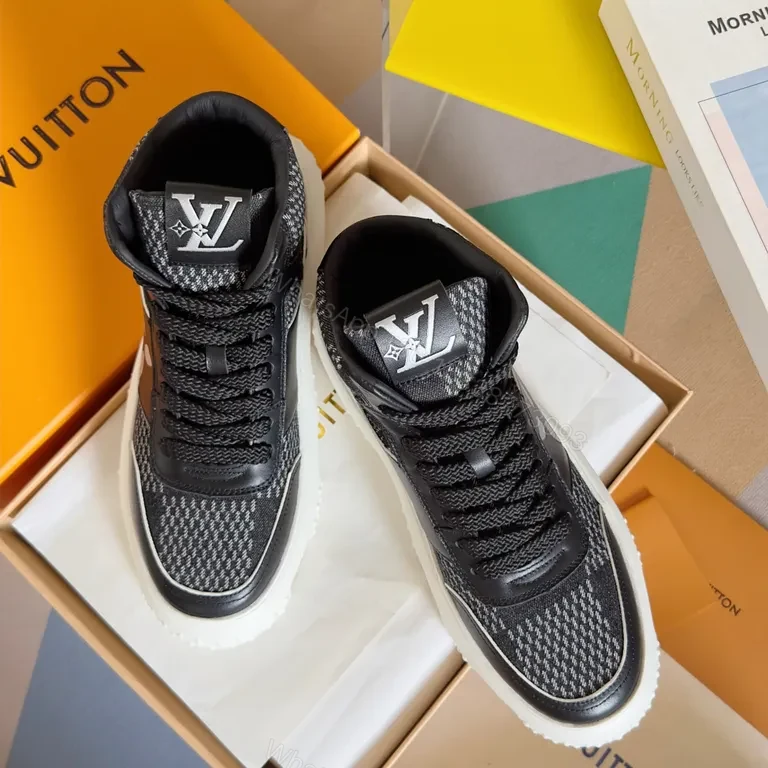 View 6 of Urban Tech Sneakers: Elevated Texture & LV Detailing