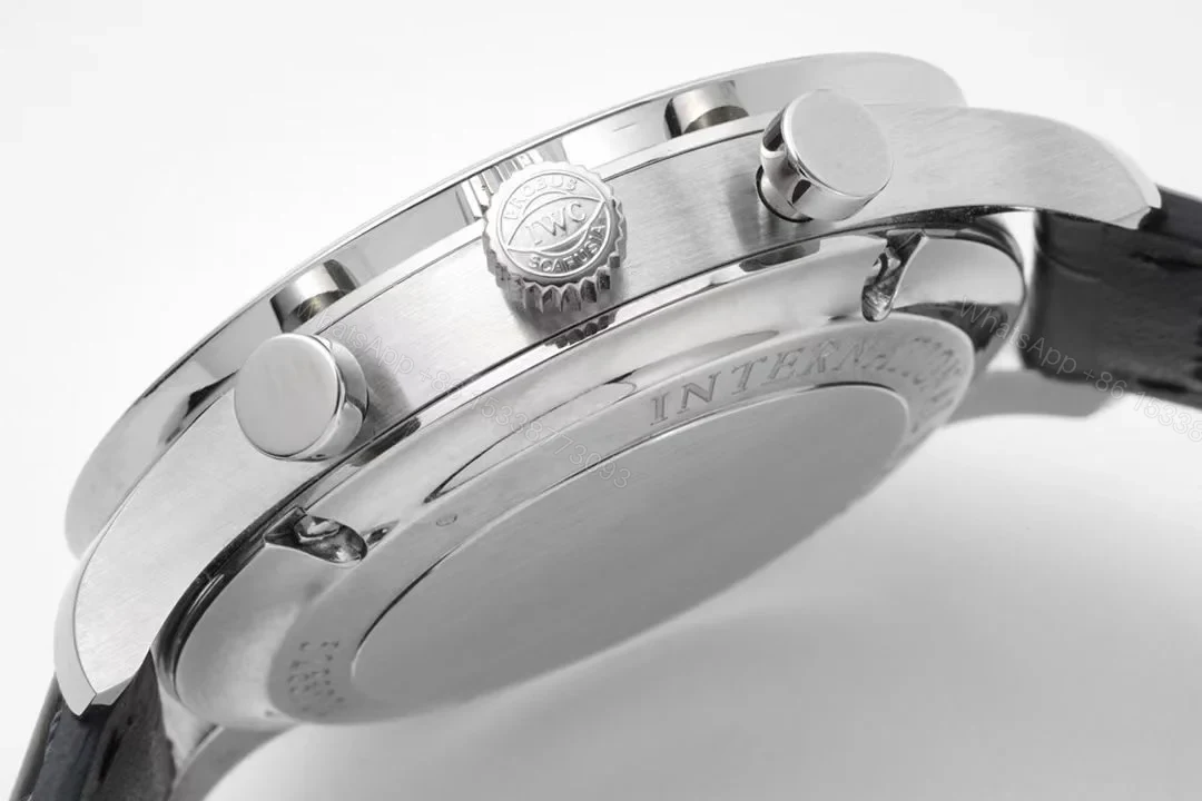 View 5 of IWC Portugieser Chrono-Rattrapante Stainless Steel / Cortina IW3712-13
