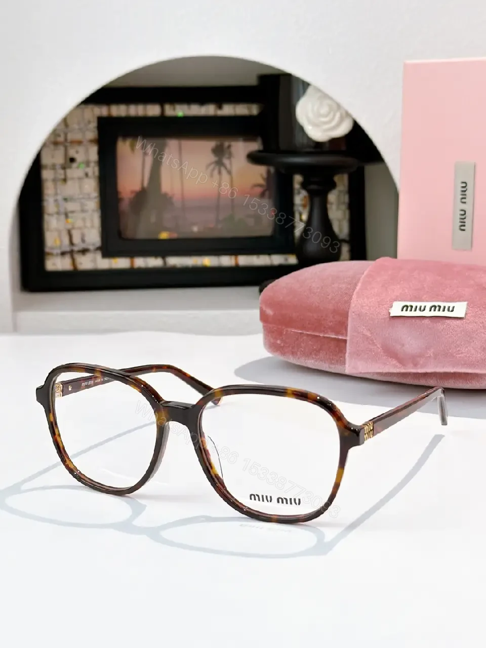 View 9 of Rounded-Square Acetate Eyewear: Luxury-Comfort Frames
