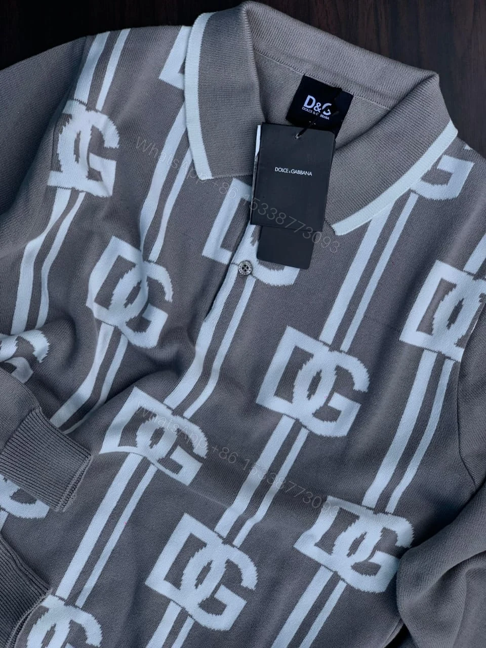 View 2 of First Copy D&G Exclusive Polo Pullovers