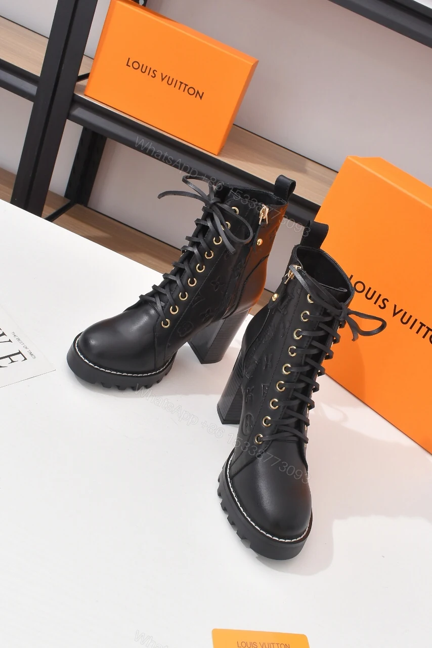 View 3 of LOUIS VUITTON STAR TRAIL BOOTS BLACK 1ACH0H