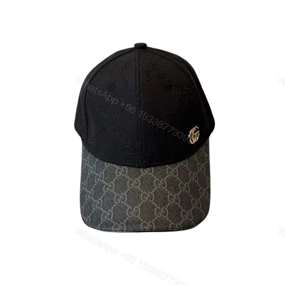 Gucci GG Canvas Baseball Hat Black — view 1