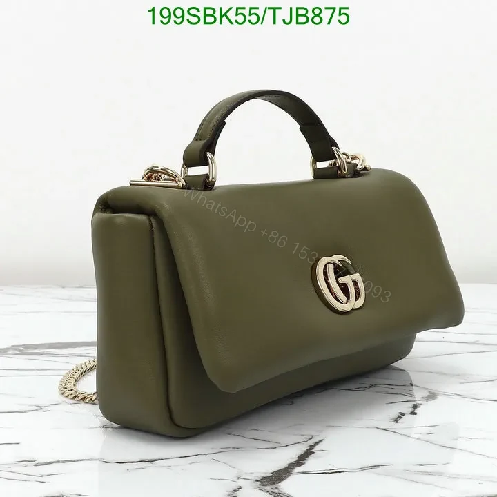 View 62 of Gucci Rosso Ancora Red Leather Mini Top Handle Bag HG258