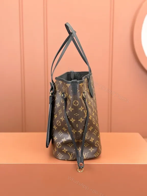 View 4 of Monogram Luxe Tote: Structured Front Pocket Carryall