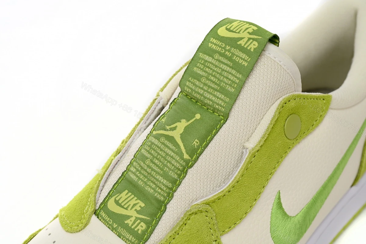 View 6 of Air Jordan 1 Low Green Apple AV3918-198
