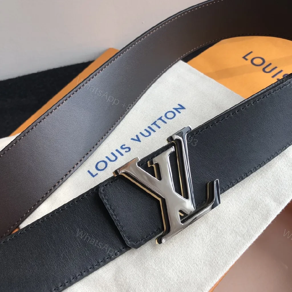 View 5 of Minimalist Luxury Belt with Iconic Monogram Buckle