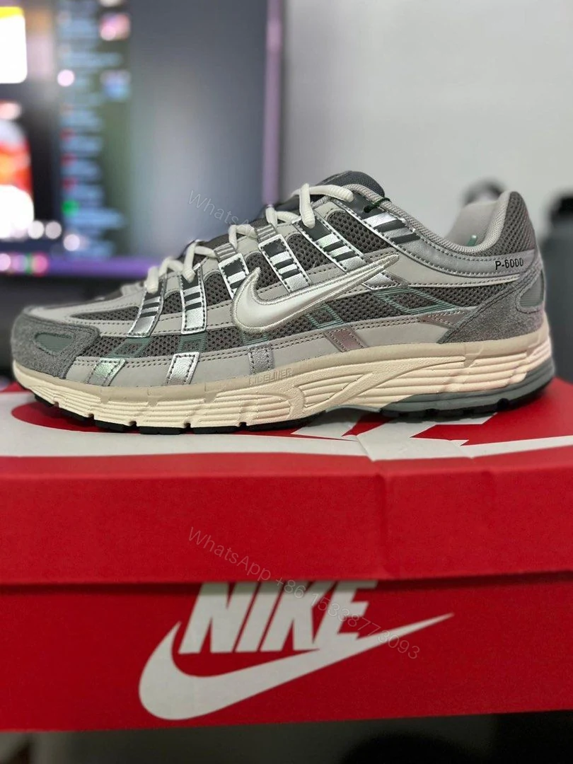 View 4 of FIRST COPY NIKE P-6000 TRAINER FLAT PEWTER FOR MEN
