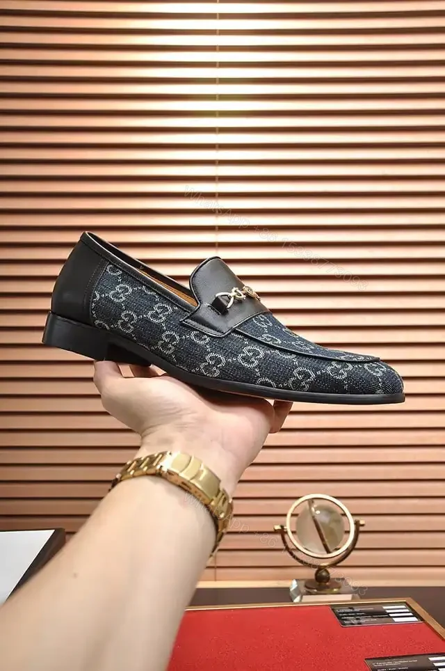 View 6 of GUCCI JORDAAN GG LOAFER IN BLUE – LDG22