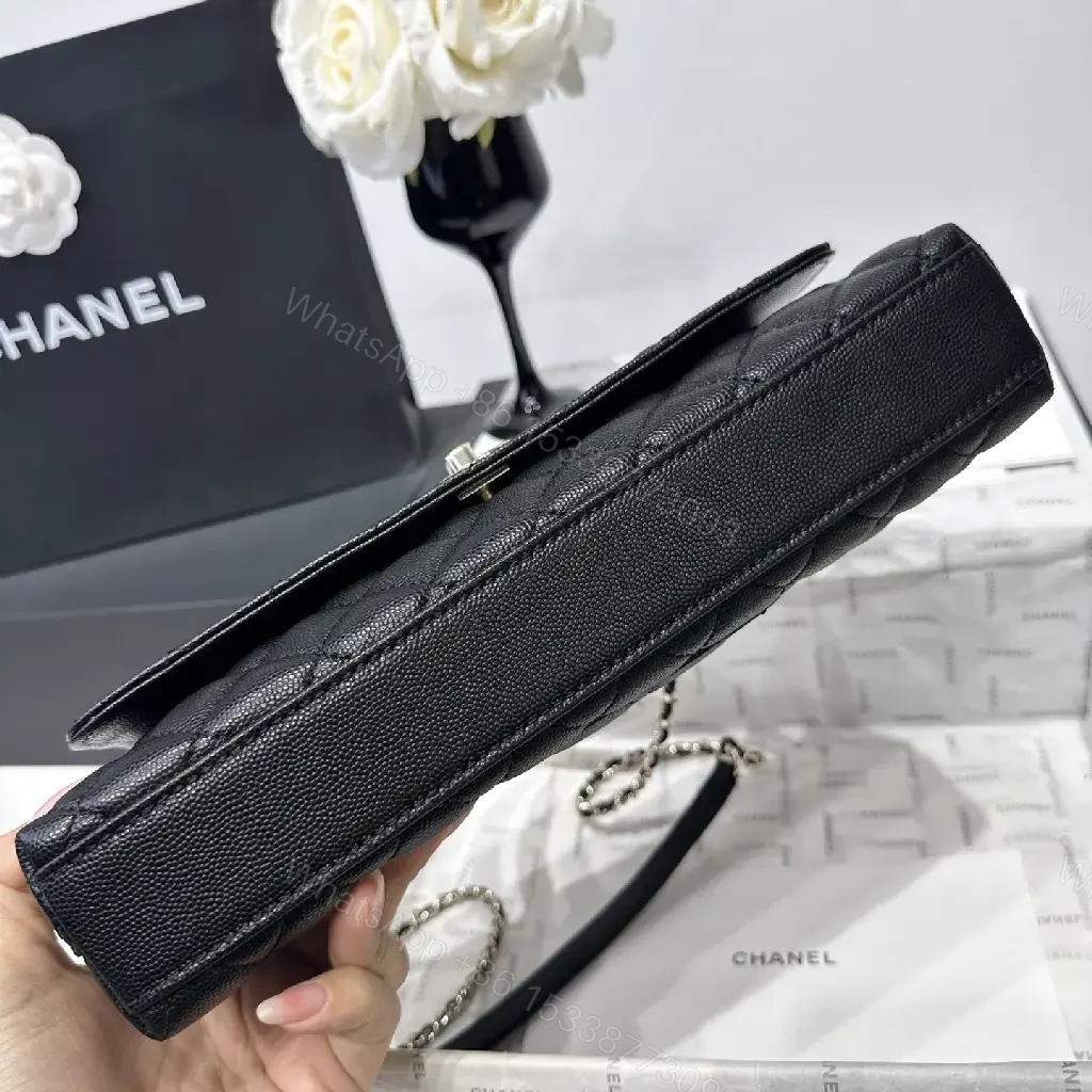 View 9 of Quilted Leather Flap Bag: Chic, Practical, Timeless Style