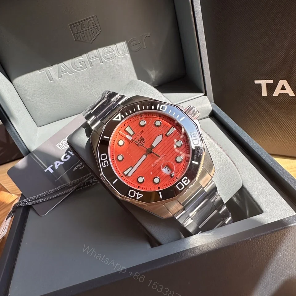 View 7 of TAG Heuer Aquaracer Professional 300 43 Orange Diver WBP201F.BA0632