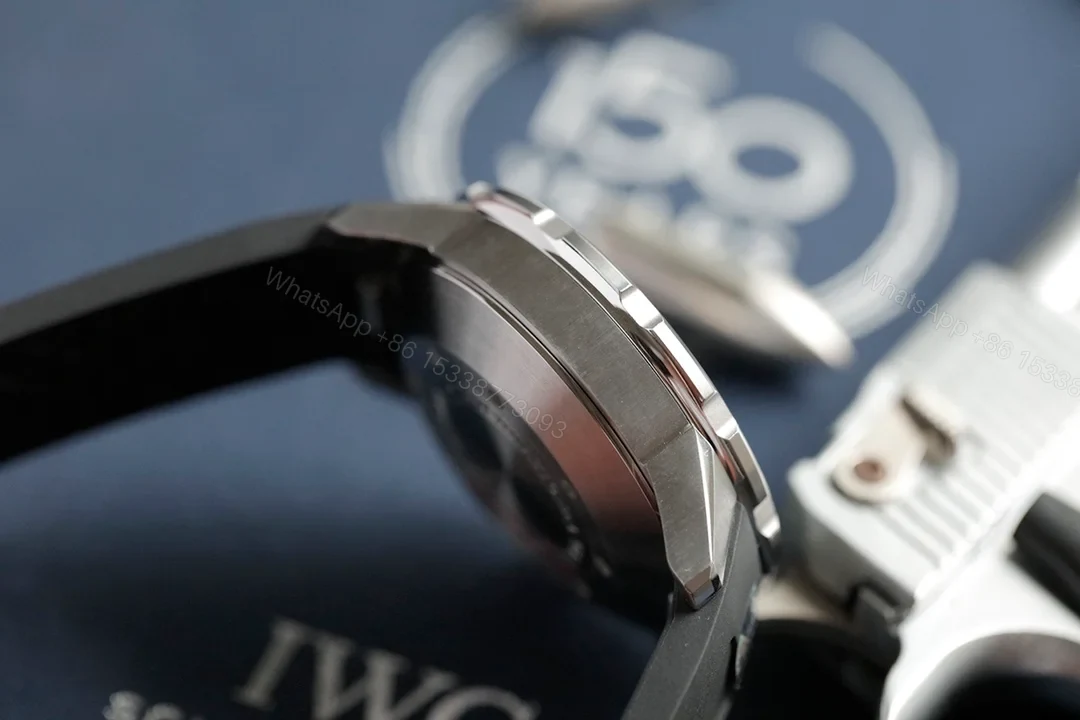View 6 of IWC Aquatimer Black Replica 44MM Premium Rubber Strap Diver Watch Edition IW356802