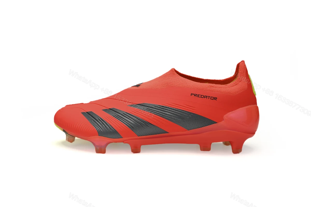 View 9 of Adidas Predator Mutator 20.1 Low Black Red IG7712 (Laceless)