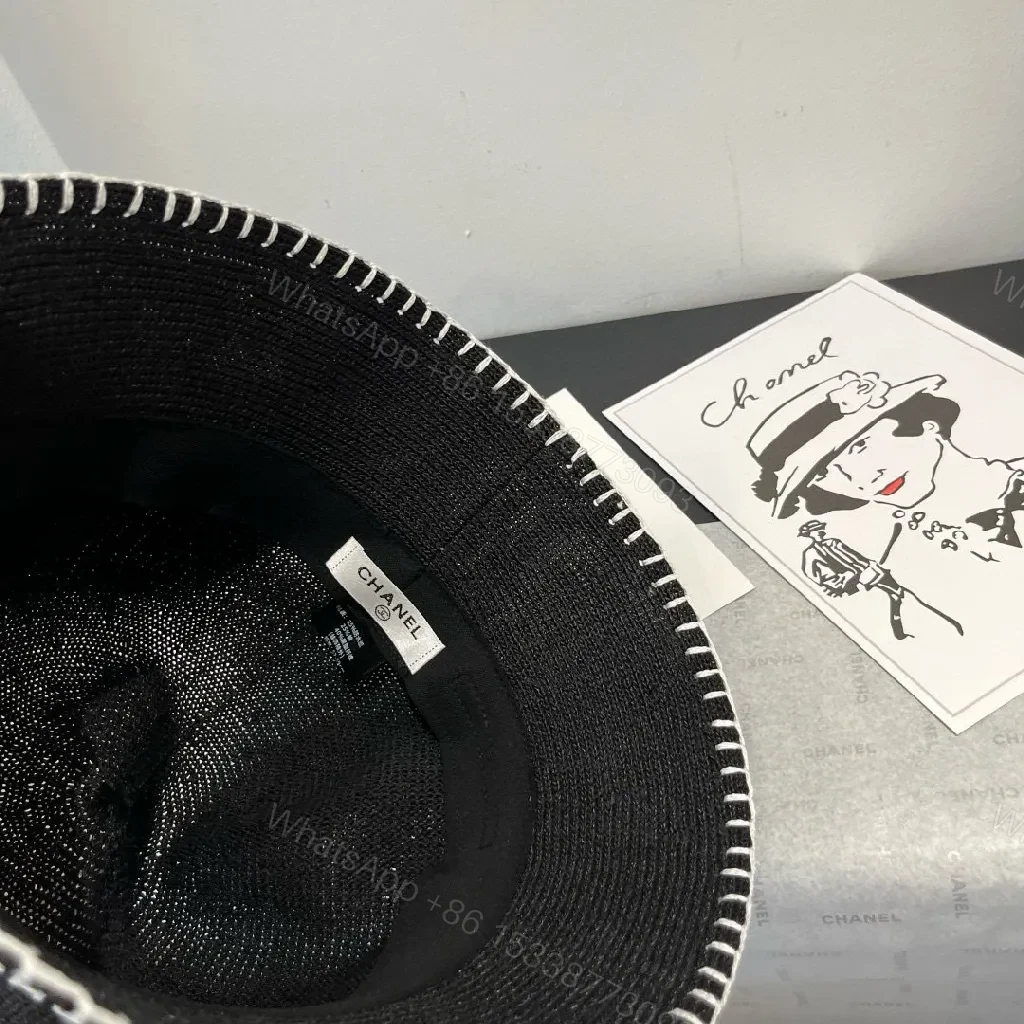 View 2 of Knit Rim Panama Hat – Minimalist Luxe, Structured Crown, Comfortable Fit