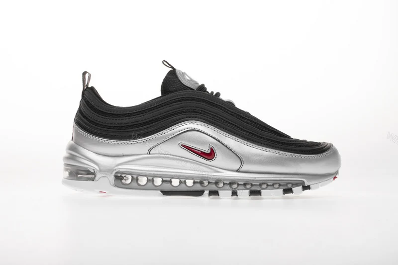 View 2 of Nike Air Max 97 Silver Black AT5458-001