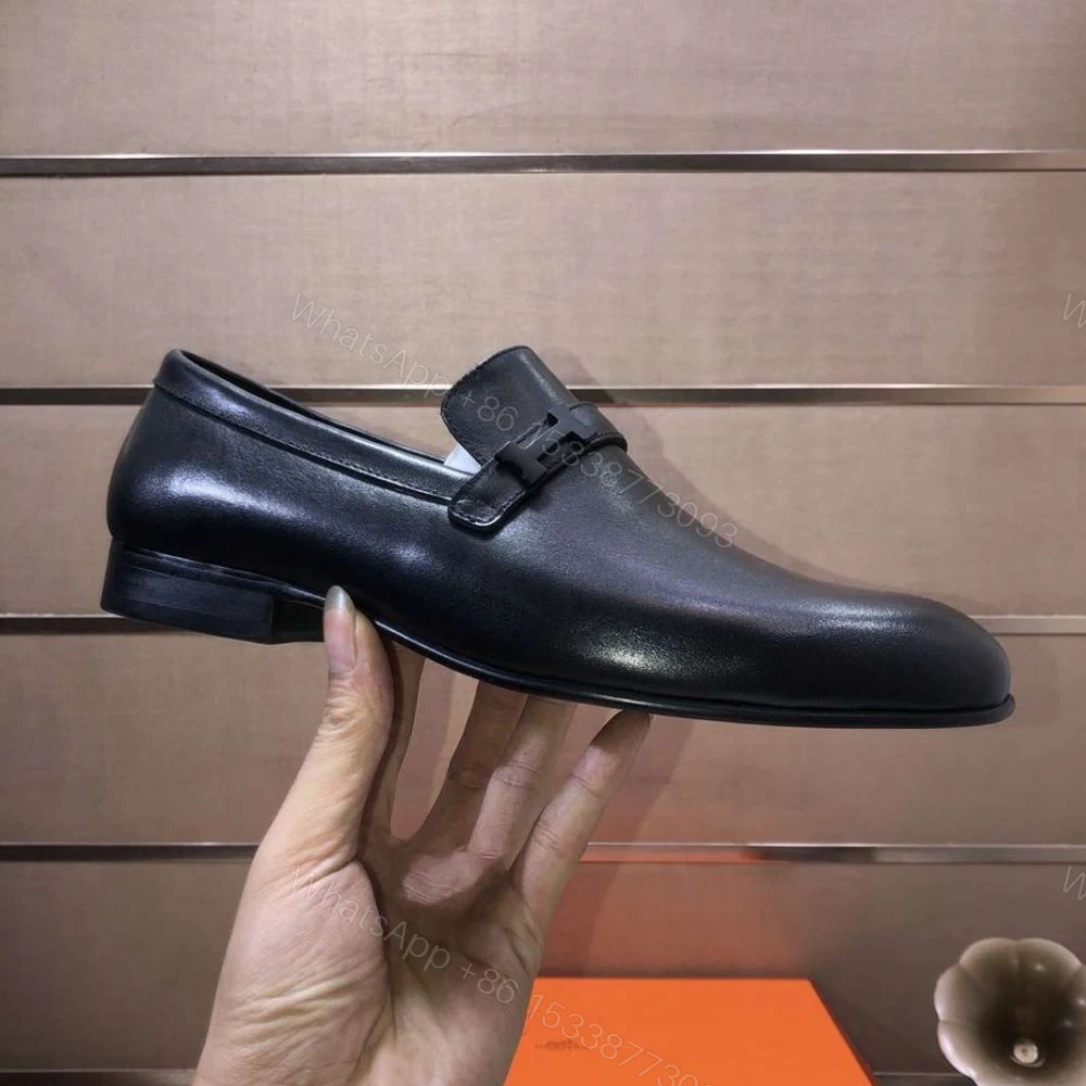 View 3 of Hermes Giovanni Loafer Noir