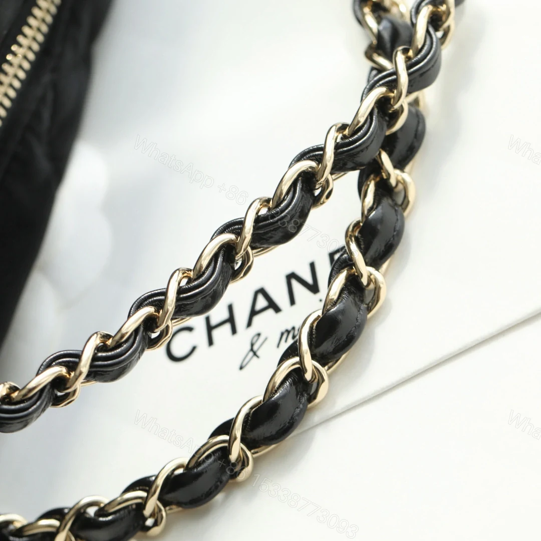 View 15 of 高仿Chanel*25N系列AS5055絲絨單肩包黑色免檢版