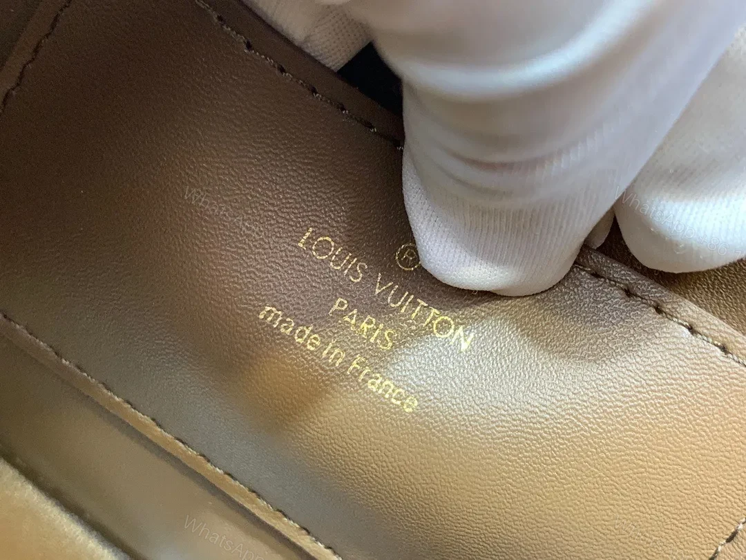 View 3 of Louis Vuitton LV Twist Handle Like Auth Lock Gold Handbags 17x25x11cm