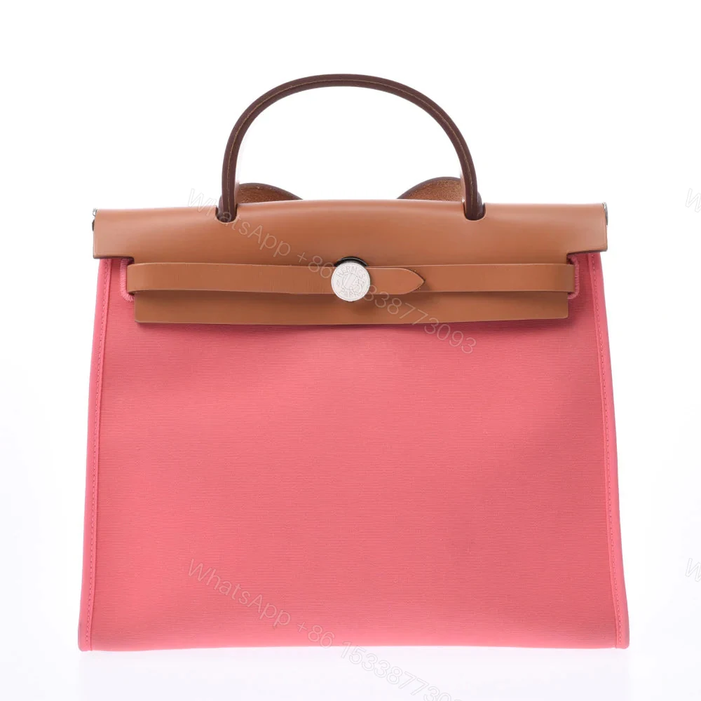 H HERBAG ZIP 31 BAG PALLADIUM HARDWARE PINK 31CM — view 1