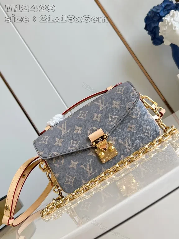 View 8 of Chic Monogram Crossbody Bag â€“ Versatile Luxury Carryall